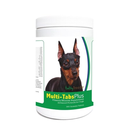 Healthy Breeds Miniature Pinscher Multi-Tabs Plus Chewable Tablets, 365PK 840235123290